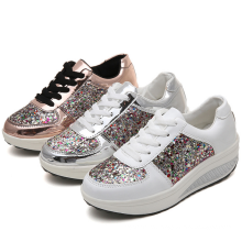 SE19194W Embroidery flat women casual shoes